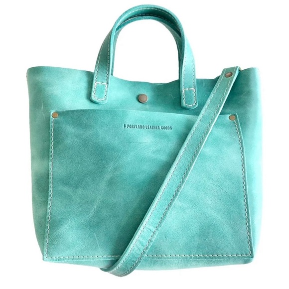 Portland Leather Handbags - Portland Leather Goods Reef Mini Crossbody Tote